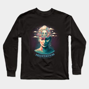 Meditation - find your hidden self Long Sleeve T-Shirt